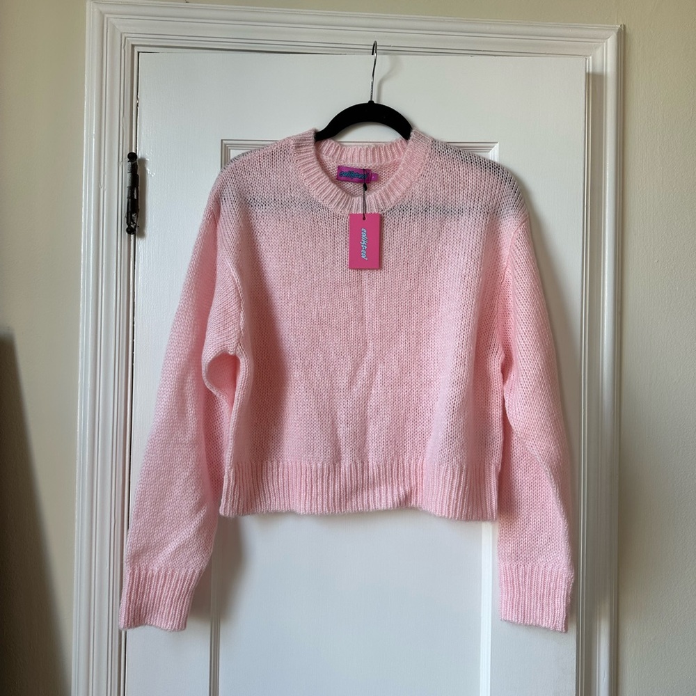 Pink Knit Sweater